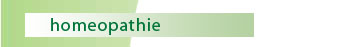 Homeopathie 